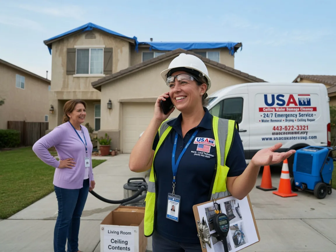 Ceiling Water Damage Restoration Stockholm, SD FAQs